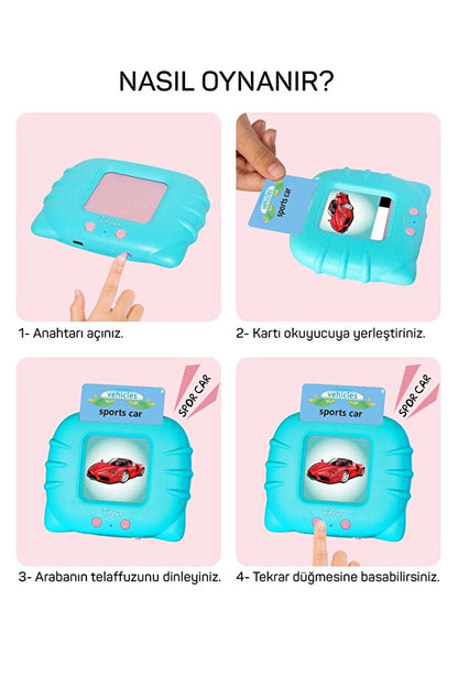 Kidora Talky™ - Dijital İngilizce Kartları