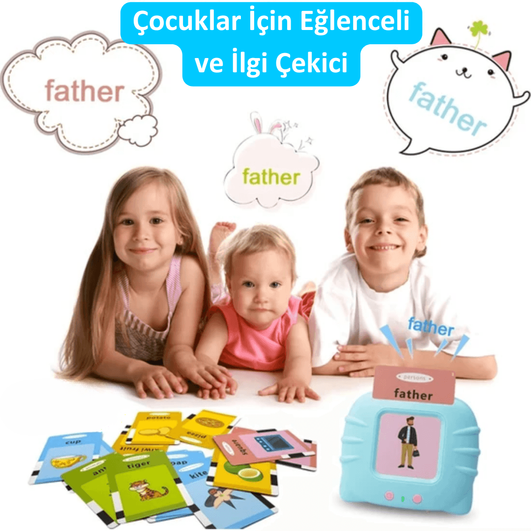 Kidora Talky™ - Dijital İngilizce Kartları